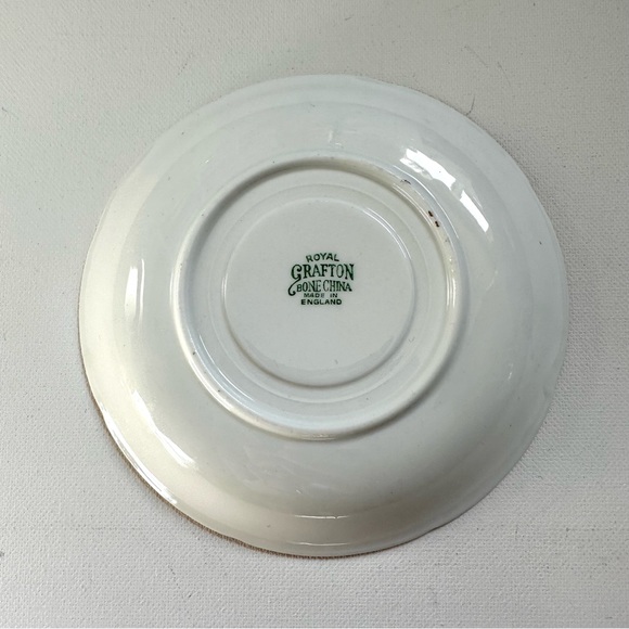 Vintage Teacup & Saucer - Blue & Gold - Picture 8 of 9